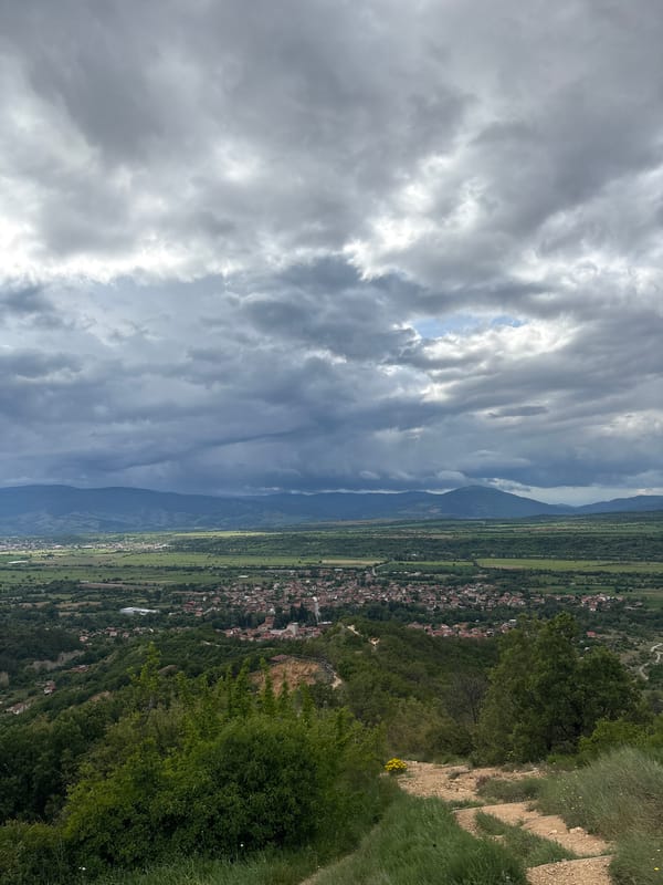 Hiker documents visit to Stob Earth Pyramids, Bulgaria