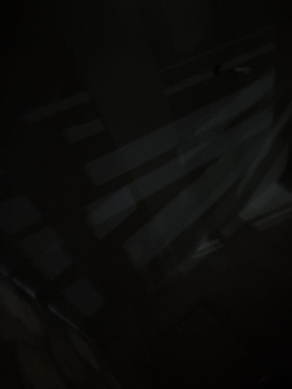 Construction room interior captured in Krasnoyarsk showing light patterns