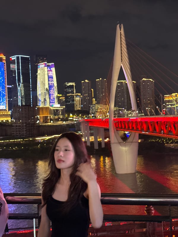 Chongqing's Yuzhong waterfront buzzing on a summer night