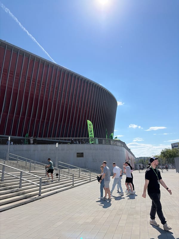 Stadium activity captured at Dynamo venue in Minsk