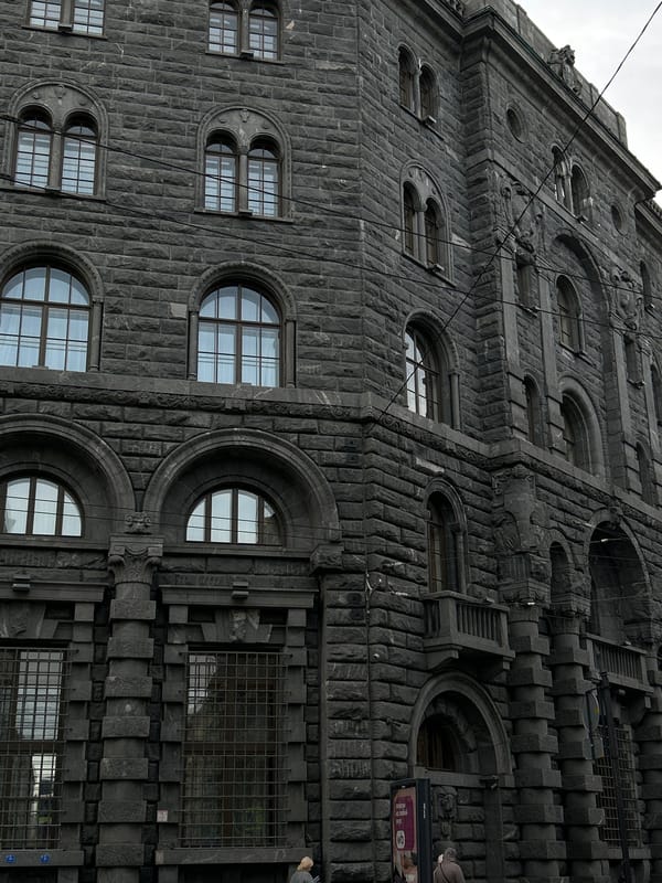 Witness documents historic Saint Petersburg architecture and metro art