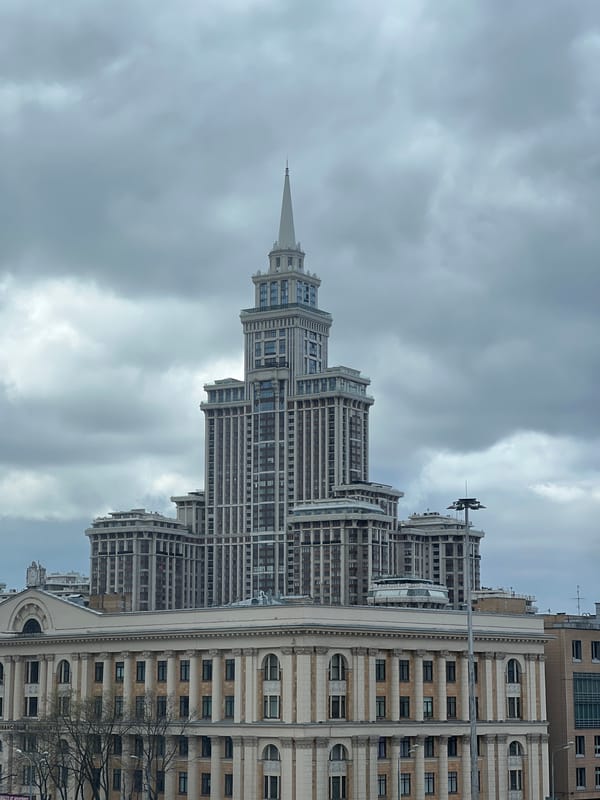 Morning moments captured in Khimki: buildings and playground scenes