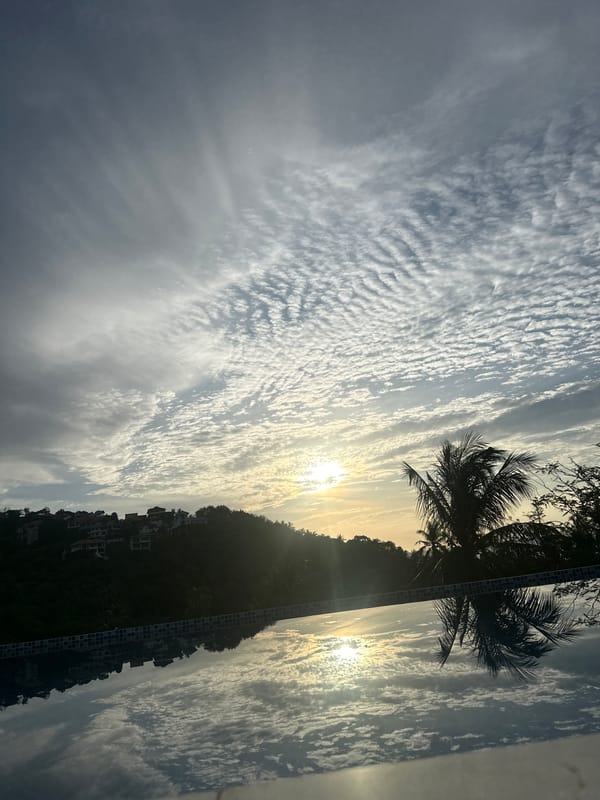 Poolside, paddling, and beach shade in Ko Samui