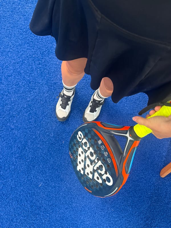 Early morning padel session documented at Thai sports facility