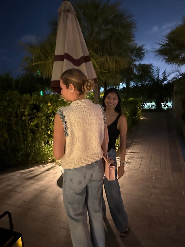 Evening moments captured across Dubai dining and social scenes