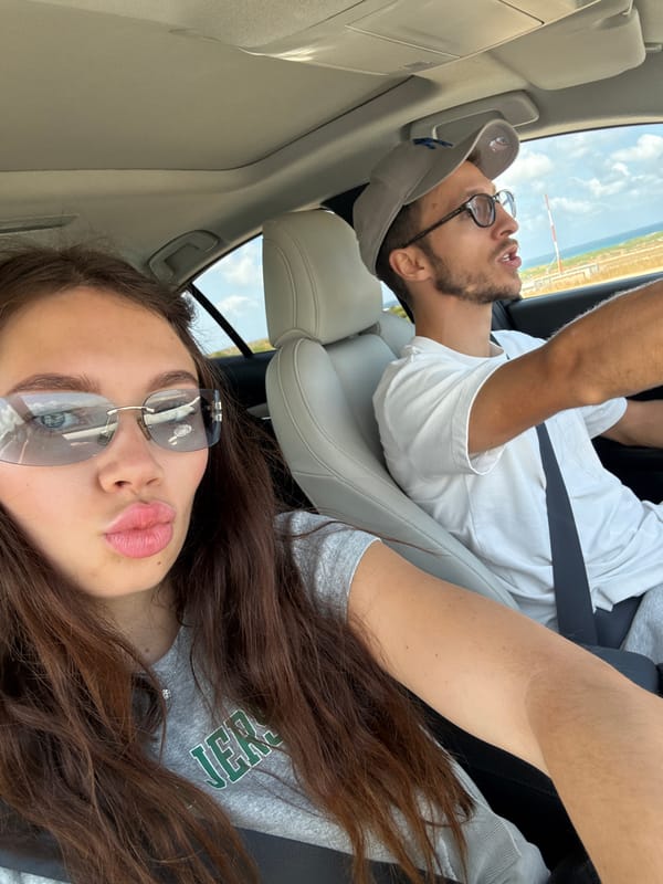 Couple observed driving through Hof HaCarmel region Saturday morning