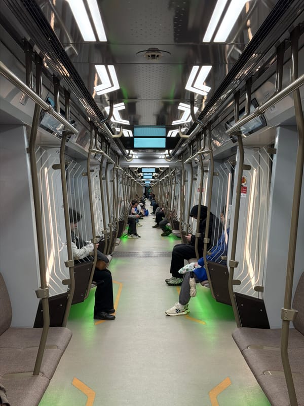 Moscow metro features individual passenger compartments with transparent partitions