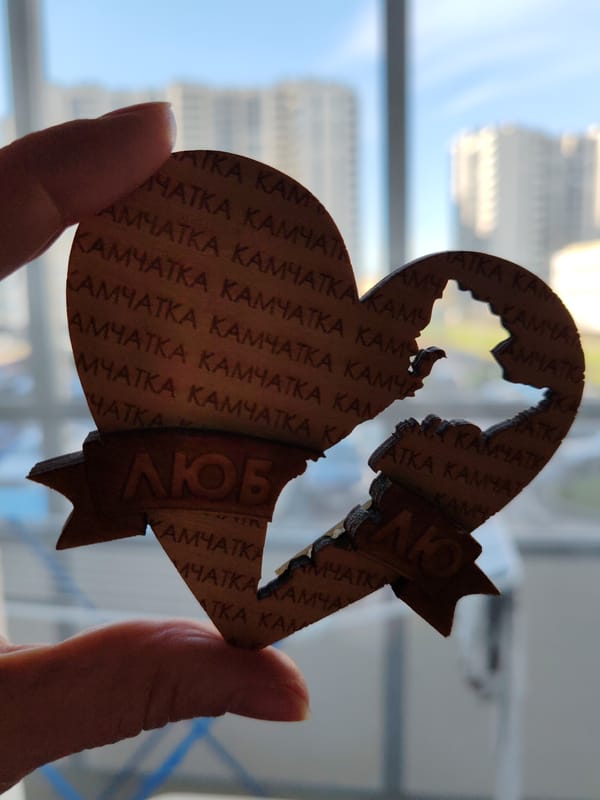 Tourist souvenirs and residential views captured in Saint Petersburg