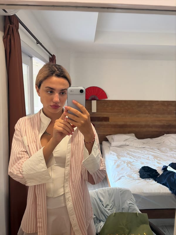 Morning at a Bali villa: selfies, sunrise, and small beautiful things