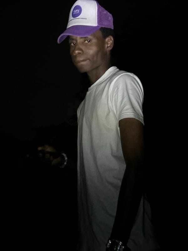 Nighttime portrait session in Ihiagwa, Nigeria