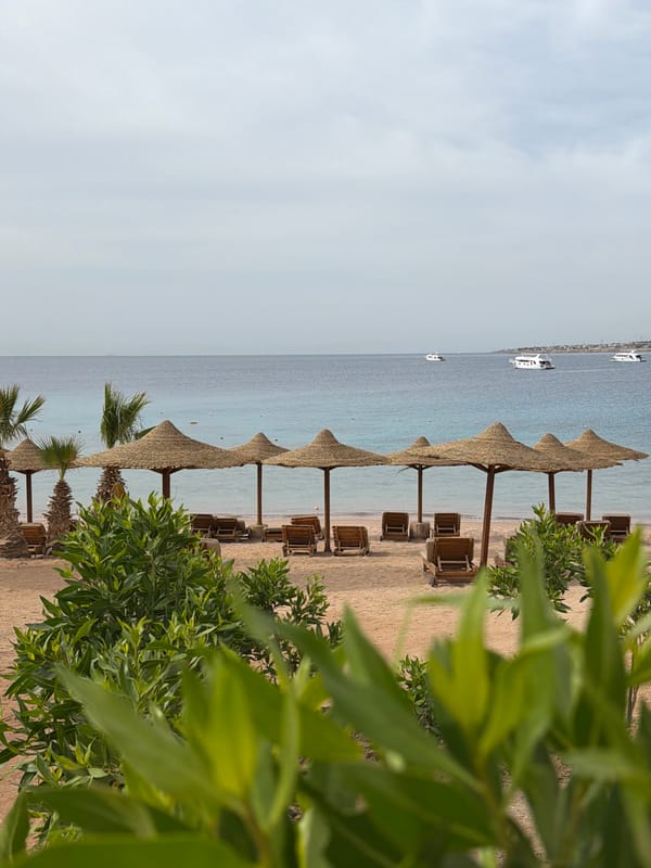 Early morning scenes captured at Sharm El Sheikh beaches