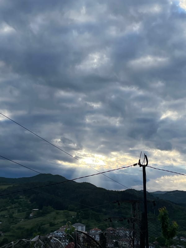 Overcast skies observed in Zlatograd, Bulgaria