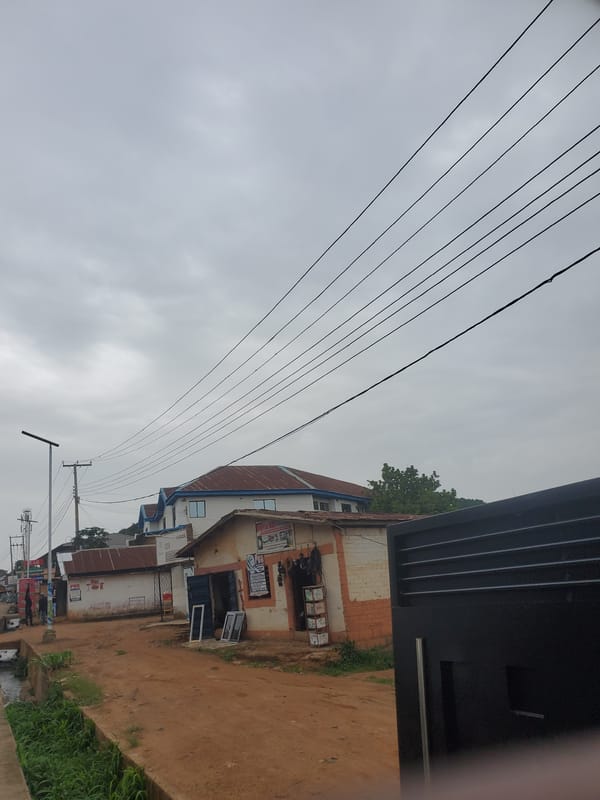 Street-level look at Jos infrastructure, signage, and daily activity