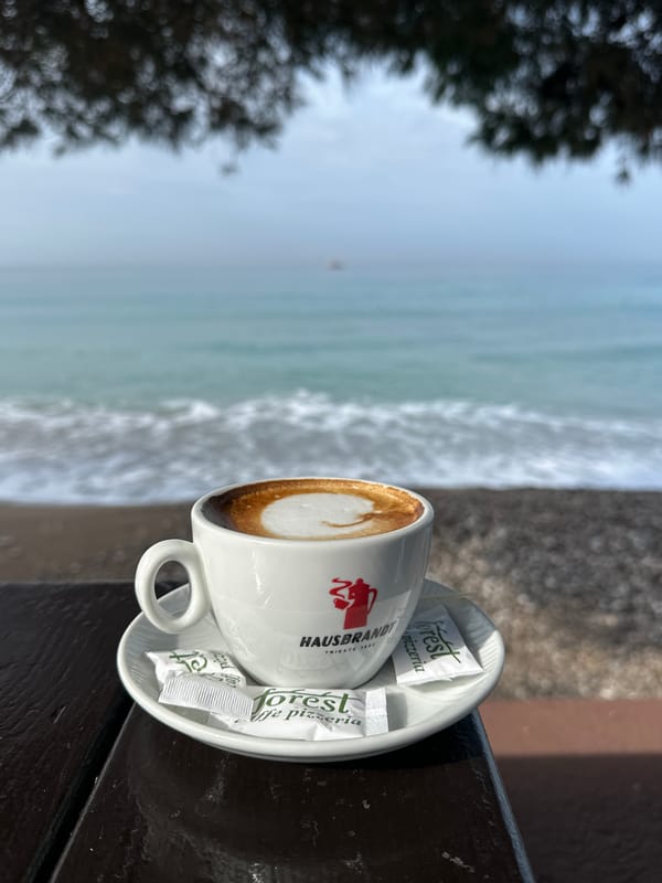 Morning coastal scenes captured in Bar, Montenegro cafés and beaches