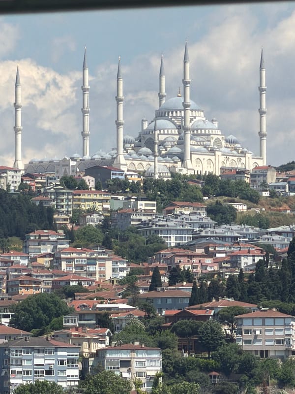Bosphorus views featuring Ortaköy Mosque and iconic Istanbul landmarks