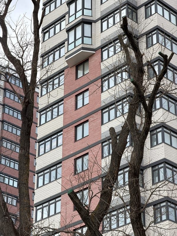 Couple explores Krasnodar parks, street art, and architecture