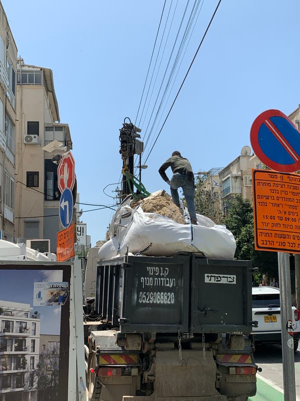 Tel Aviv street life captured in morning snapshots