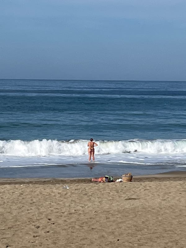 Morning beach life documented across Alanya's coastline and streets