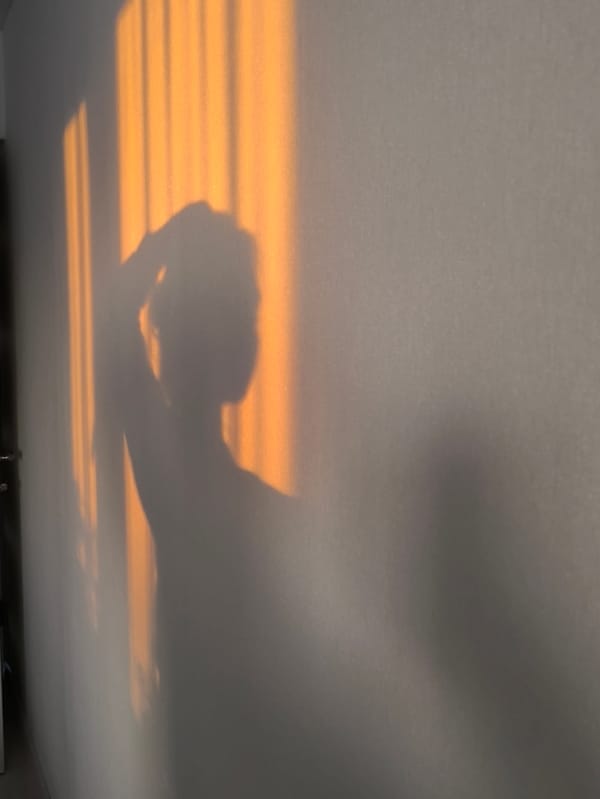 Winter sunrise documented through windows in Vinnytsia, Ukraine
