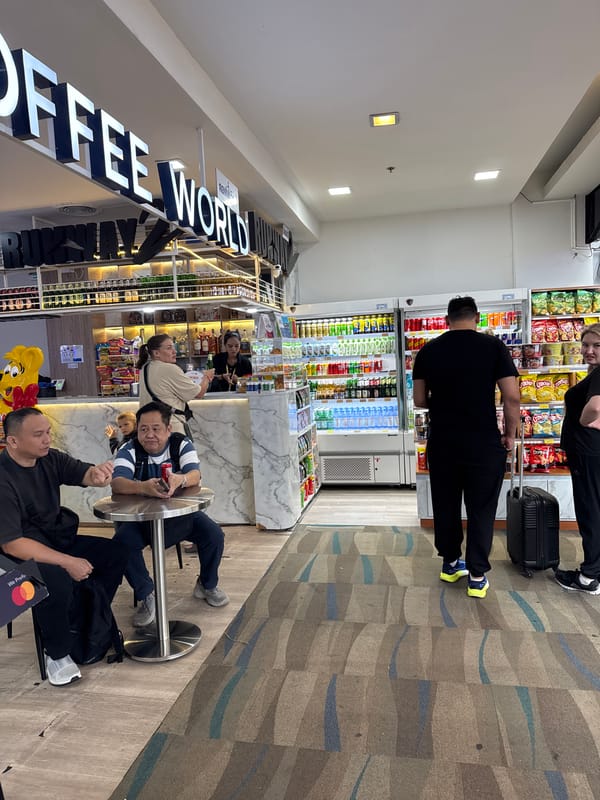 Passenger documents departure journey from Phuket International Airport