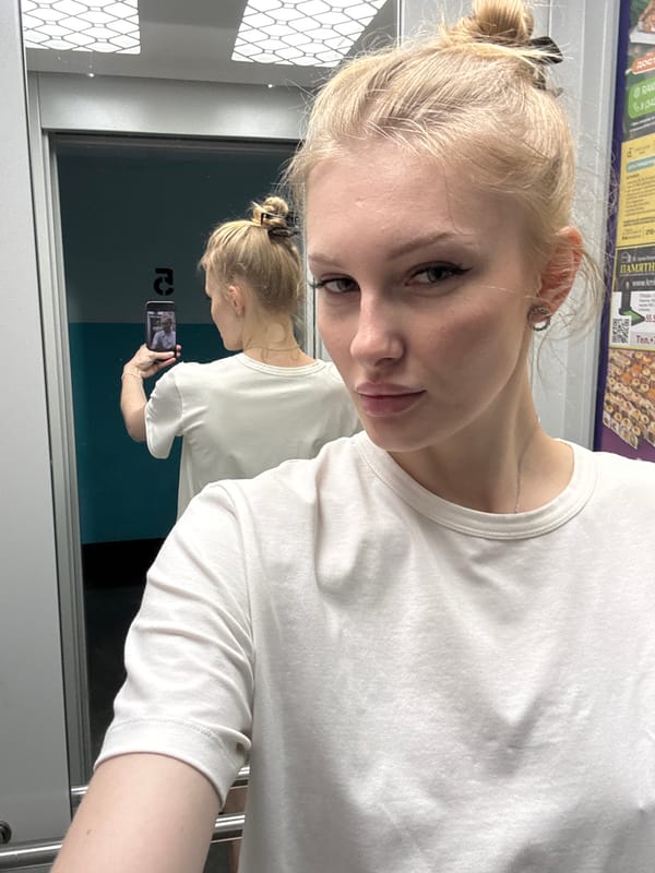 Elevator selfies and a pug afternoon in Perm