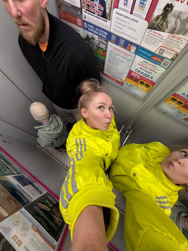 Morning snapshots captured in Perm, Russia