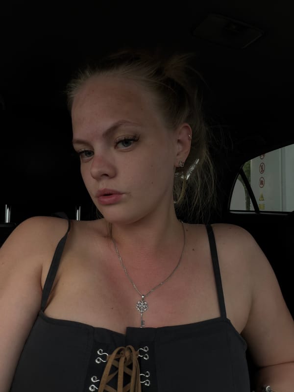 Afternoon in Chaikovsky: selfies, a dog, and dramatic skies