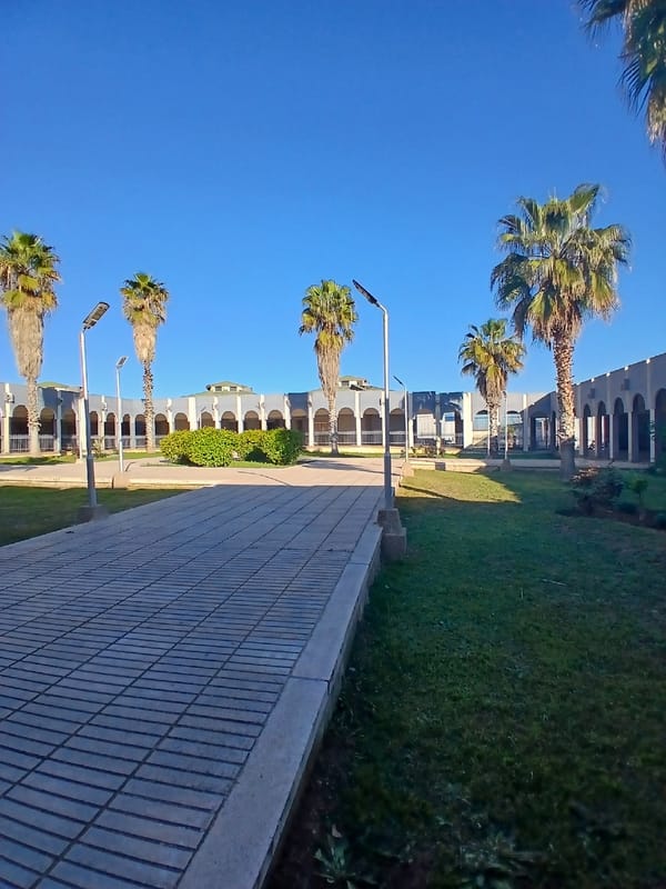 Morning street scenes and coffee in Meknes, Morocco
