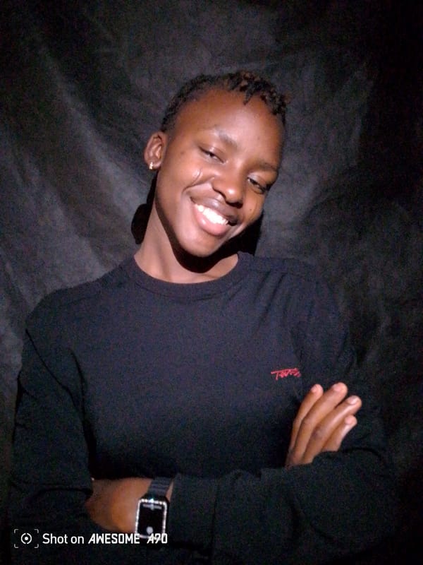 Young woman photographed in multiple poses over 8-minute span