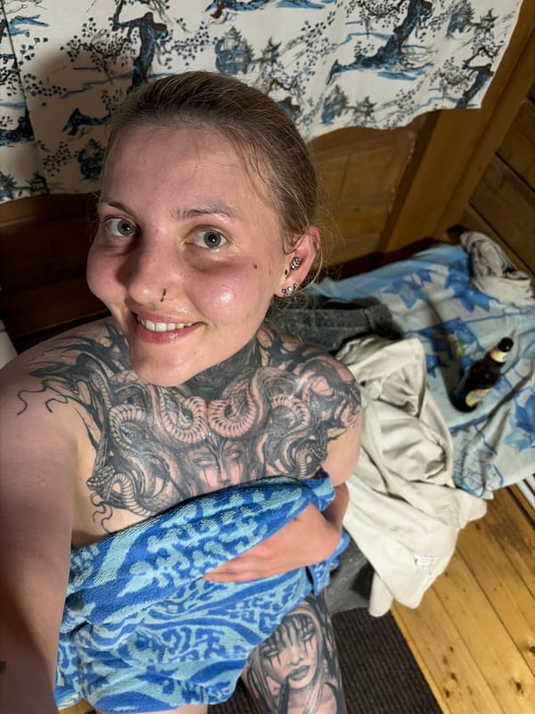 Daily life moments documented in Russian village