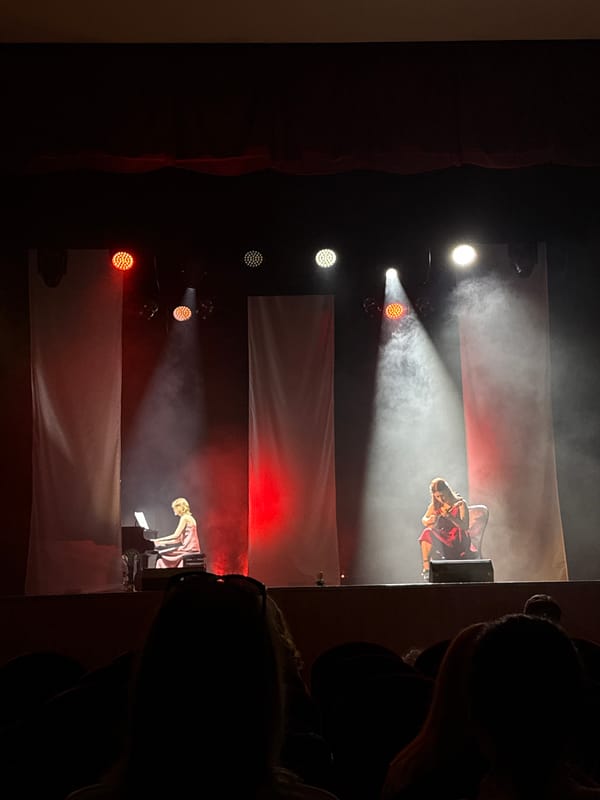 Traditional folk performance staged in Perm, Russia theater