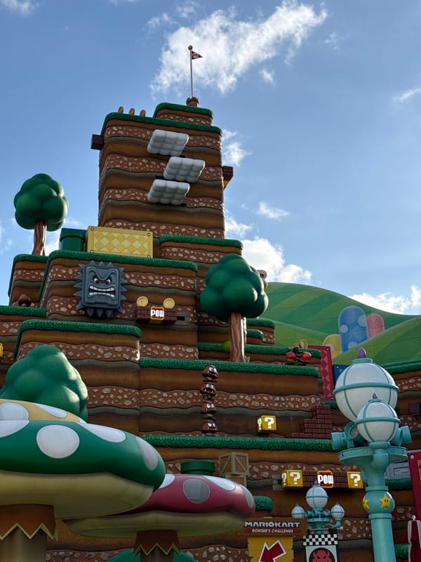 Early morning visit captures Super Nintendo World attractions