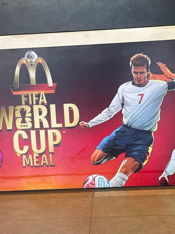 McDonald's FIFA meal break, Kuta parking lot, Bali