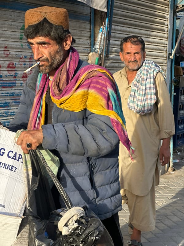 Daily street life documented in Quetta, Pakistan