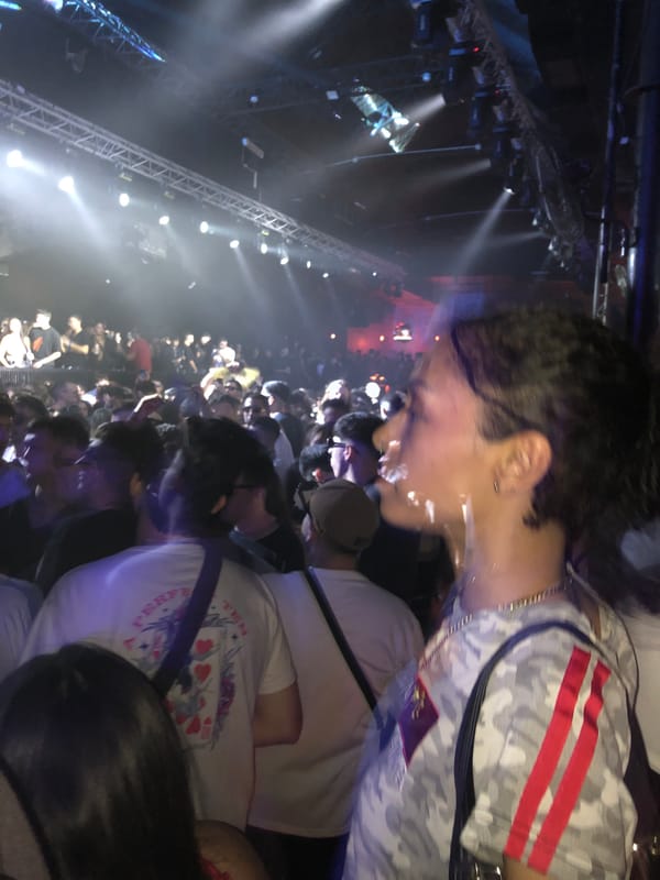 Person spotted at Crobar nightclub in Buenos Aires