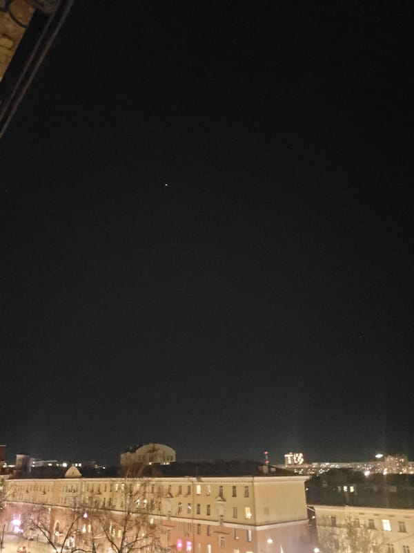 Evening observations capture Izhevsk cityscape and indoor cat