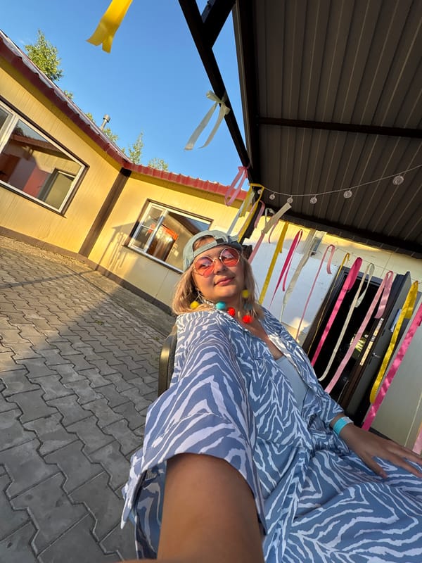 Women enjoy paddleboard photo session in Birobidzhan, Russia