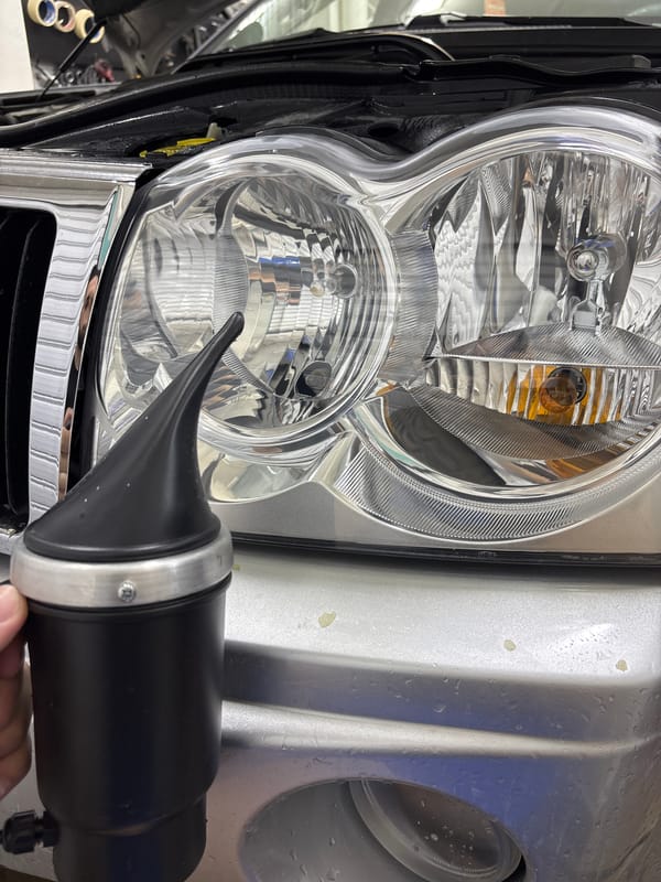 Vehicle headlight restoration work performed in Plovdiv Saturday morning