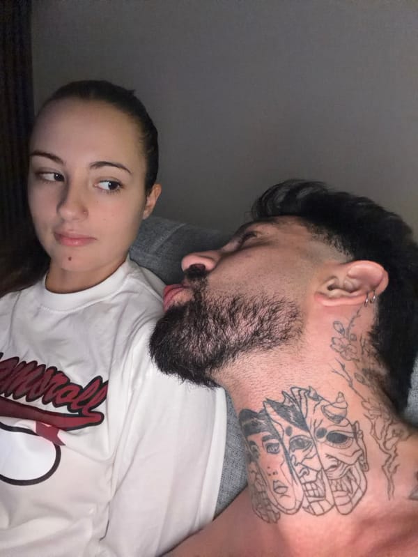 Couple's casual evening documented across Bangkok apartment