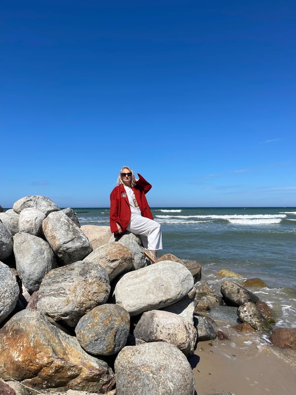 Morning seaside moments captured in Zelenogradsk, Baltic coast