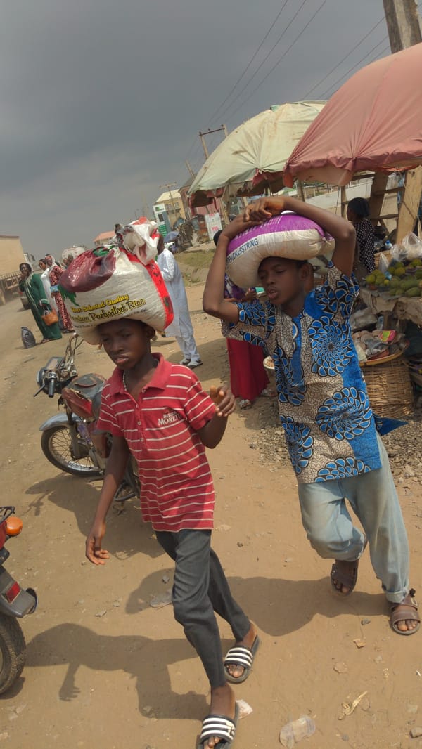 Morning market life documented in Ado, Nigeria