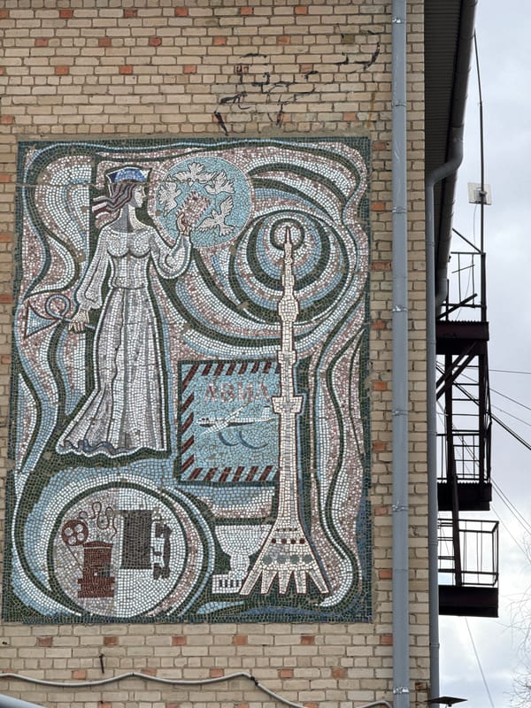 Everyday scenes documented in Borzya, Russia morning walkabout