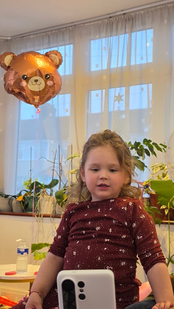 Girl takes selfies indoors in London