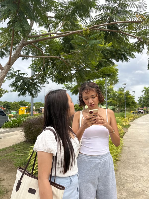 Hanging out at Azuela Cove, Davao City