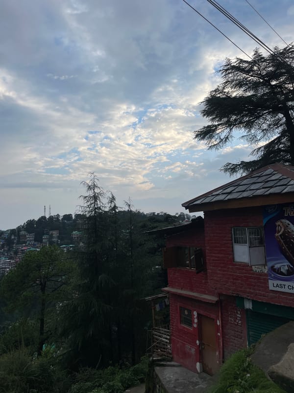 Rainy afternoon in Bhagsu: streets, temples, and mountain roads