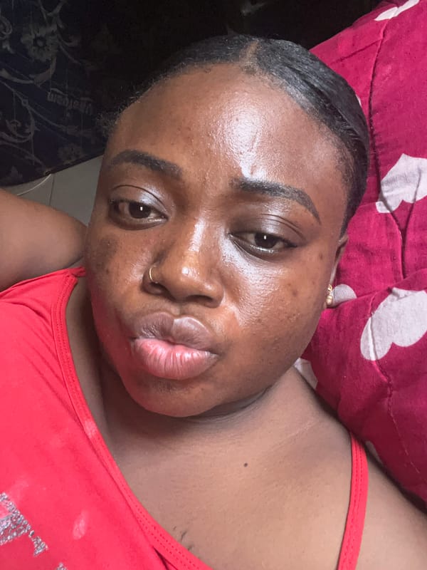 Woman's casual moments captured during eight minutes in Abuja