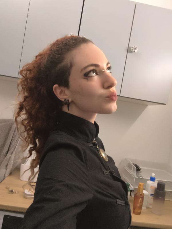 Quick selfie series, different angles, same person and outfit.