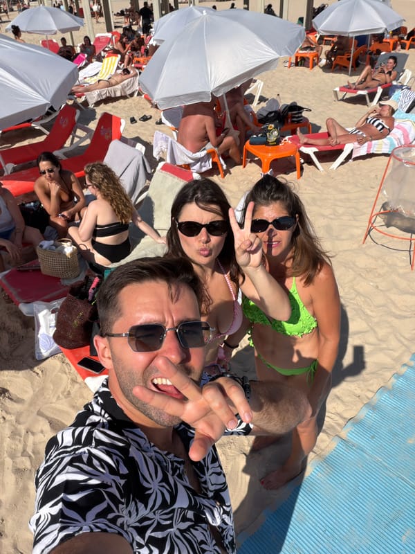 Tel Aviv witnesses document beach selfies, Billie Eilish quote sign