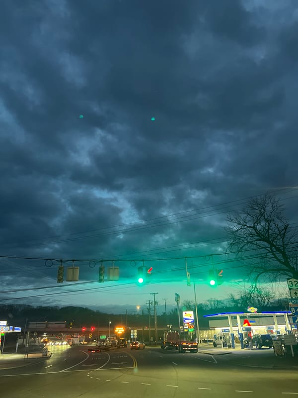 Evening drive-through visits documented across Newburgh during dusk hours