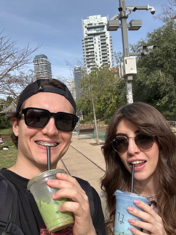 Weekend life captured across Tel Aviv's parks and streets